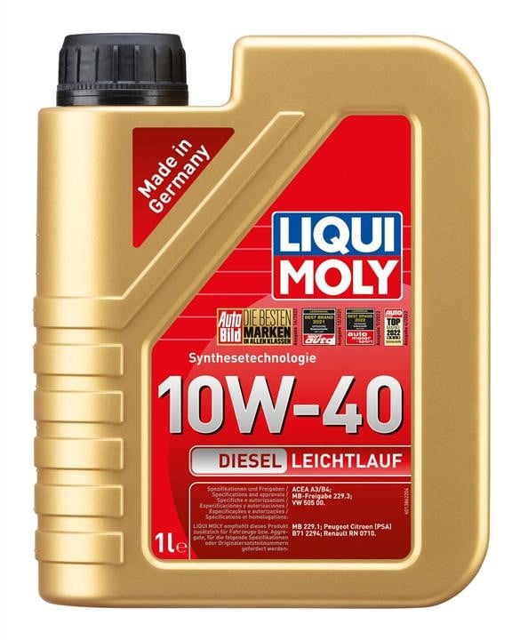 Liqui Moly 1386 Engine oil Liqui Moly Diesel Leichtlauf 10W-40, 1L 1386: Buy near me in Poland at 2407.PL - Good price!