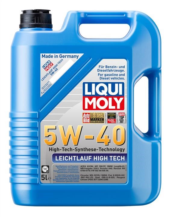 Liqui Moly 8029 Engine oil Liqui Moly Leichtlauf High Tech 5W-40, 5L 8029: Buy near me in Poland at 2407.PL - Good price!