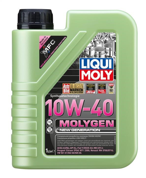 Liqui Moly 9059 Engine oil Liqui Moly Molygen New Generation 10W-40, 1L 9059: Buy near me in Poland at 2407.PL - Good price!