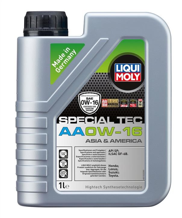 Liqui Moly 21326 Olej silnikowy Liqui Moly Special Tec AA 0W-16, 1L 21326: Dobra cena w Polsce na 2407.PL - Kup Teraz!