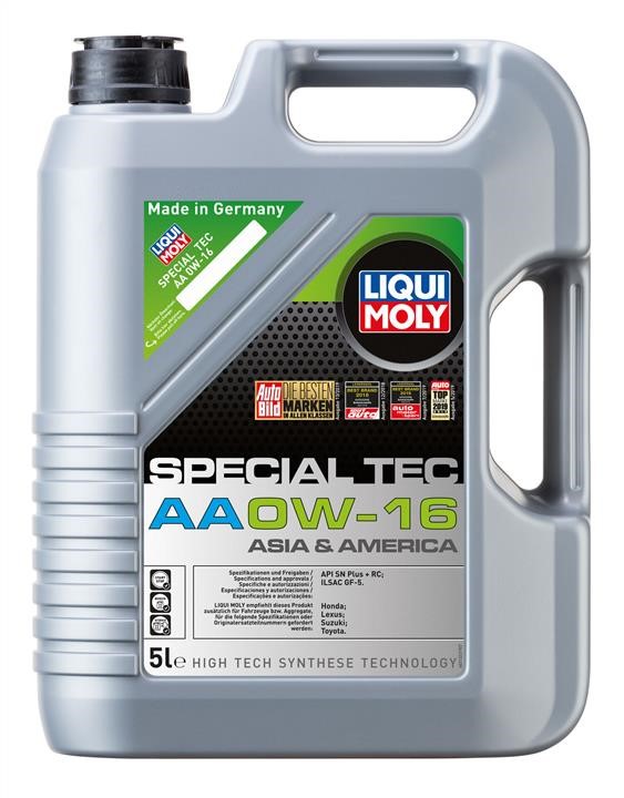 Liqui Moly 21328 Engine oil Liqui Moly Special Tec AA 0W-16, 5L 21328: Buy near me in Poland at 2407.PL - Good price!