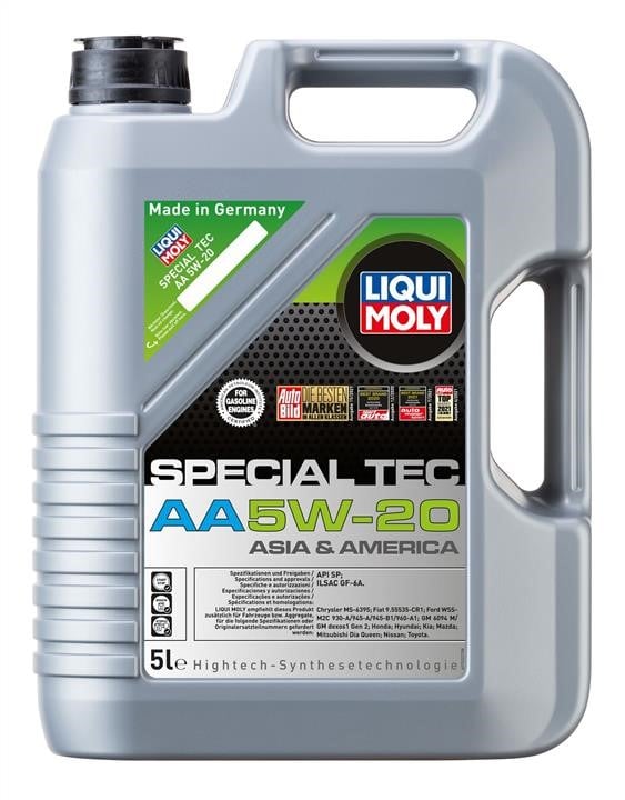 Liqui Moly 20793 Engine oil Liqui Moly Special Tec AA 5W-20, 5L 20793: Buy near me at 2407.PL in Poland at an Affordable price!