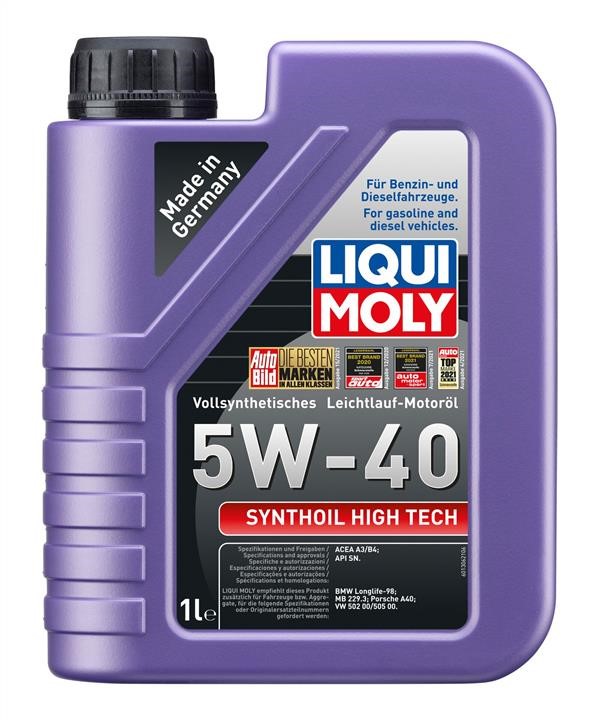 Liqui Moly 1924 Engine oil Liqui Moly Synthoil High Tech 5W-40, 1L 1924: Buy near me in Poland at 2407.PL - Good price!