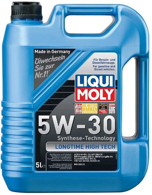 Liqui Moly 7564 Motoröl Liqui Moly LongTime High Tech 5W-30, 5L 7564: Kaufen Sie zu einem guten Preis in Polen bei 2407.PL!