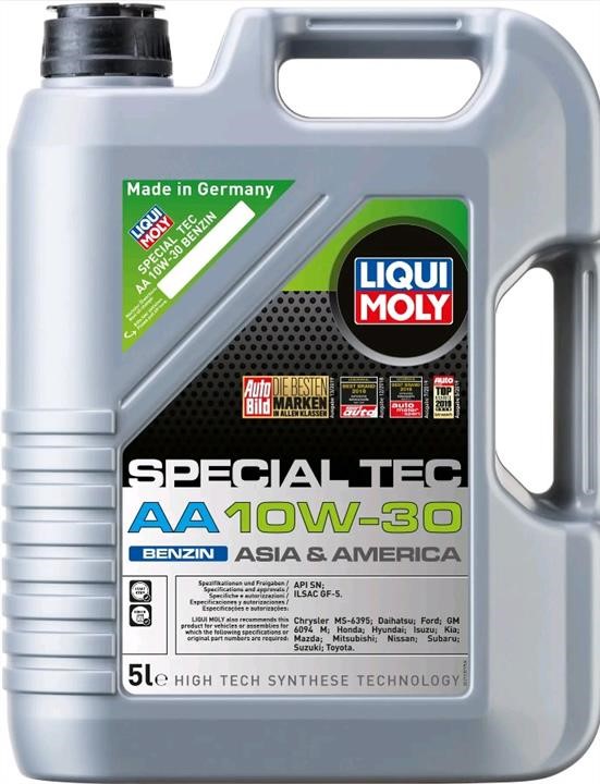 Liqui Moly 21338 Engine oil Liqui Moly Special Tec AA 10W-30, 5L 21338: Buy near me in Poland at 2407.PL - Good price!