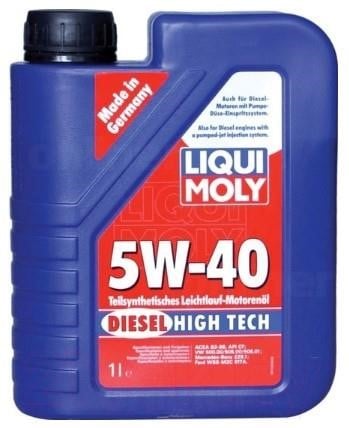 Liqui Moly 2679 Engine oil Liqui Moly Diesel High Tech 5W-40, 1L 2679: Buy near me in Poland at 2407.PL - Good price!