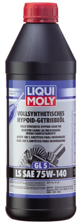 Liqui Moly 1126 Olej przekładniowy Liqui Moly Vollsynthetisches Hypoid 75W-140, 1L 1126: Dobra cena w Polsce na 2407.PL - Kup Teraz!