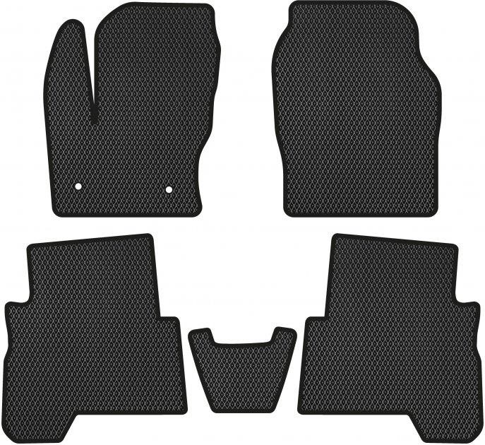 EVAtech FD1577C5FC2RBB Floor mats for Ford Escape (2012-2016), black FD1577C5FC2RBB: Buy near me in Poland at 2407.PL - Good price!