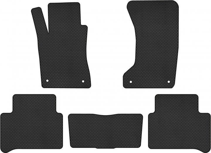 EVAtech MB3158C5MS4RBB Floor mats for Mercedes-Benz E-Class (2002-2009), schwarz MB3158C5MS4RBB: Buy near me in Poland at 2407.PL - Good price!