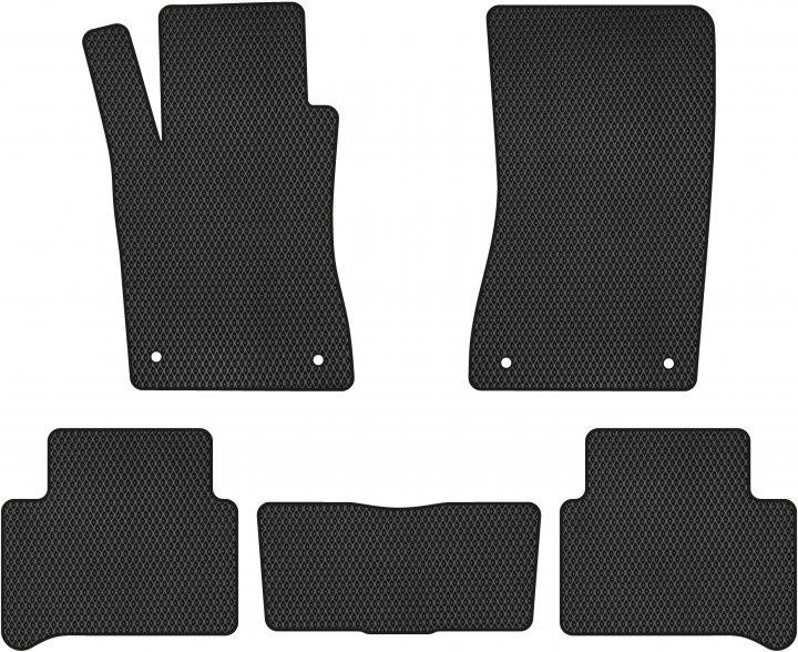 EVAtech MB3400C5MS4RBB Floor mats for Mercedes-Benz E-Class (2002-2009), schwarz MB3400C5MS4RBB: Buy near me in Poland at 2407.PL - Good price!