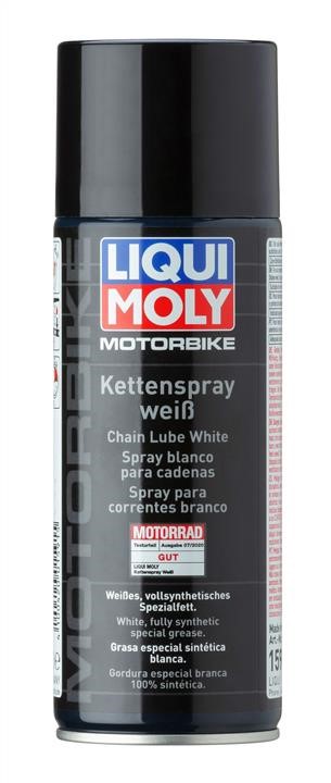 Liqui Moly 1591 Смазка для цепи мотоциклов Racing Kettenspray weiss, 400 мл 1591: Отличная цена - Купить в Польше на 2407.PL!