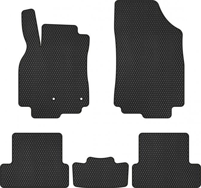 EVAtech RT3635CV5AV2RBB Floor mats for Renault Megane (2008-2016), black RT3635CV5AV2RBB: Buy near me in Poland at 2407.PL - Good price!