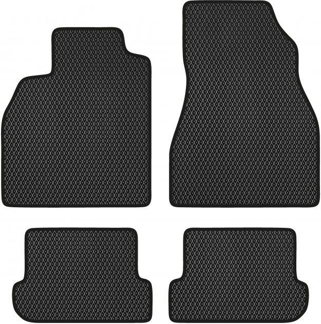 EVAtech RT21527PG4RBB Floor mats for Renault Megane CC (2002-2009), black RT21527PG4RBB: Buy near me in Poland at 2407.PL - Good price!