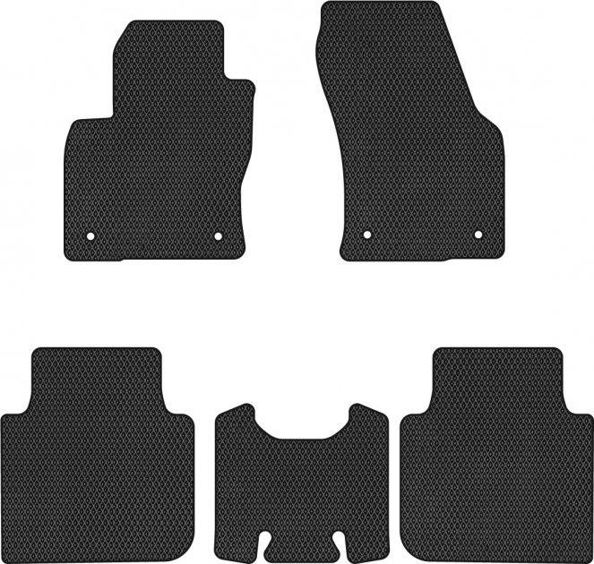 EVAtech SK3721CG5AV4RBB Floor mats for Skoda Kodiaq (2016-2021), black SK3721CG5AV4RBB: Buy near me in Poland at 2407.PL - Good price!