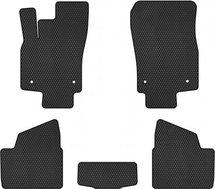 EVAtech OL3547C5CP4RBB Floor mats for Opel Astra (2004-2007), black OL3547C5CP4RBB: Buy near me in Poland at 2407.PL - Good price!