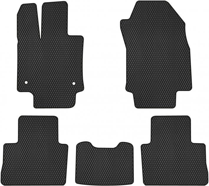 EVAtech TY1809CV5TL2RBB Floor mats for Toyota RAV4 (2018-), black TY1809CV5TL2RBB: Buy near me at 2407.PL in Poland at an Affordable price!