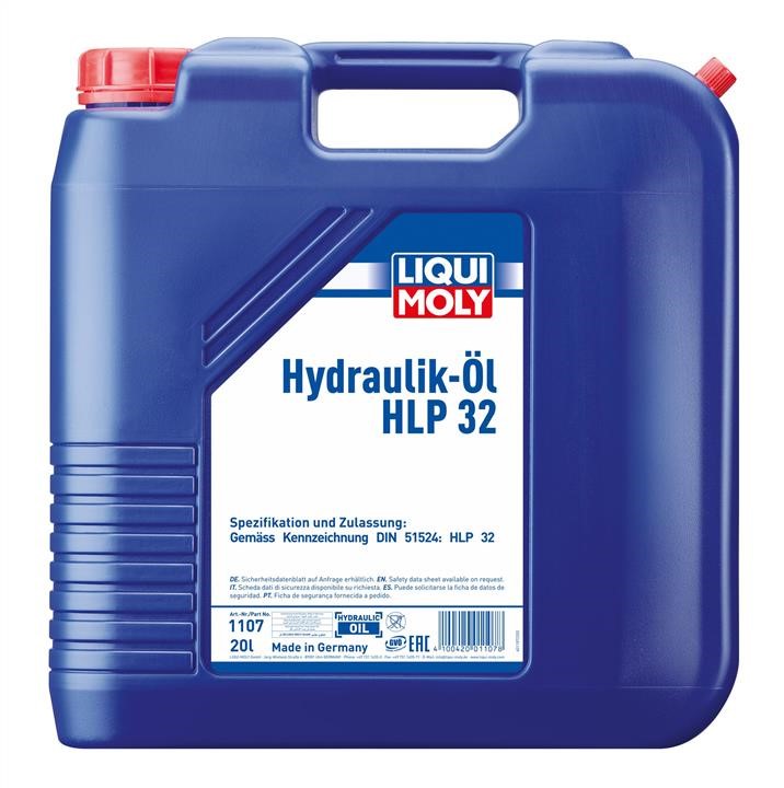 Liqui Moly 1107 Hydraulic oi Liqui Moly Hydrauliköl HLP 32, 20 L 1107: Buy near me at 2407.PL in Poland at an Affordable price!