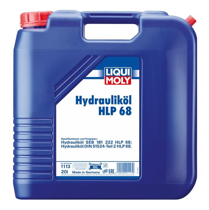Liqui Moly 1113 Hydrauliköl Liqui Moly Hydrauliköl HLP 68, 20 L 1113: Kaufen Sie zu einem guten Preis in Polen bei 2407.PL!