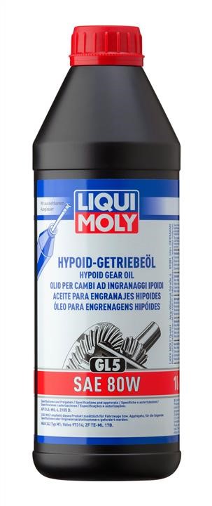 Liqui Moly 1025 Transmission oil Liqui Moly Hypoid 80W, 1L 1025: Buy near me in Poland at 2407.PL - Good price!