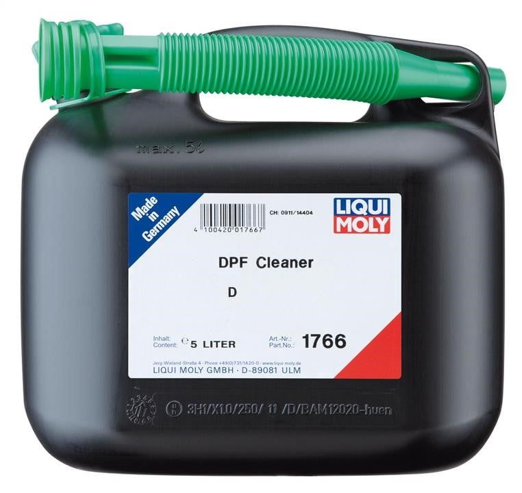 Liqui Moly 1766 DPF filter cleaner 5 l 1766: Buy near me in Poland at 2407.PL - Good price!