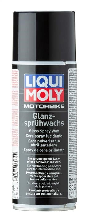 Liqui Moly 3039 Motorcycle cleaner Liqui Moly Motorbike Glanz-Sprühwachs, 400ml 3039: Buy near me in Poland at 2407.PL - Good price!