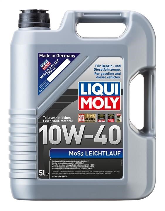 Liqui Moly 2184 Моторное масло Liqui Moly MoS2 Leichtlauf 10W-40, 5л 2184: Отличная цена - Купить в Польше на 2407.PL!