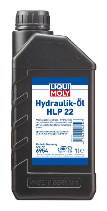 Liqui Moly 6954 Olej hydrauliczny Liqui Moly Hydrauliköl HLP 22, 1 L 6954: Dobra cena w Polsce na 2407.PL - Kup Teraz!
