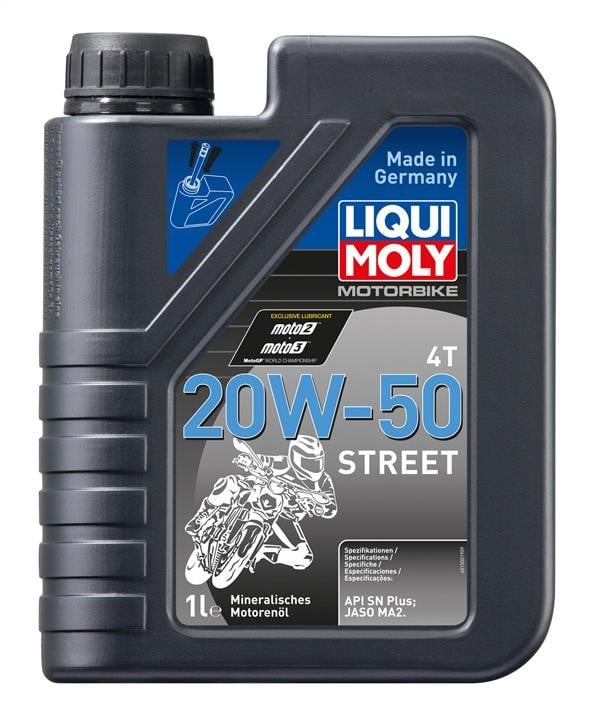 Liqui Moly 1500 Моторное масло Liqui Moly RACING 4T Street 20W-50, 1 л 1500: Отличная цена - Купить в Польше на 2407.PL!