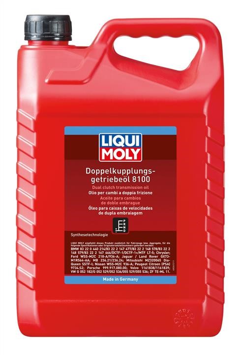 Liqui Moly 20626 Olej przekładniowy Liqui Moly Doppelkupplungsg 8100, 5L 20626: Dobra cena w Polsce na 2407.PL - Kup Teraz!