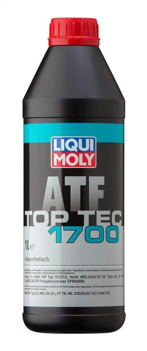 Liqui Moly 3663 Transmission oil Liqui Moly Top Tec ATF 1700, 1L 3663: Buy near me in Poland at 2407.PL - Good price!