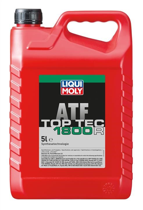 Liqui Moly 21453 Olej przekładniowy Liqui Moly Top Tec ATF 1800 R, 5L 21453: Dobra cena w Polsce na 2407.PL - Kup Teraz!