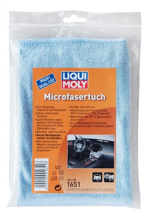 Liqui Moly 1651 Салфетка из микрофибры "Microfasertuch" 1651: Отличная цена - Купить в Польше на 2407.PL!