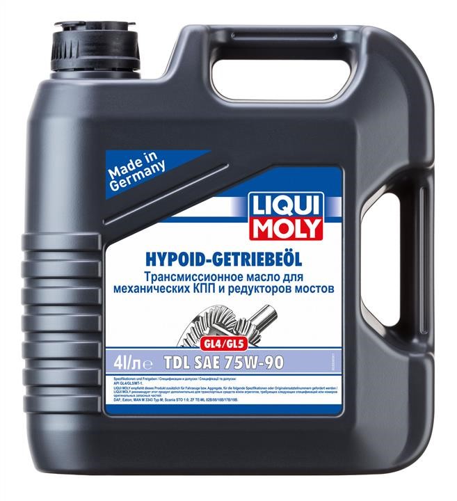 Liqui Moly 3939 Transmission oil Liqui Moly HYPOID TDL 75W-90, 4L 3939: Buy near me in Poland at 2407.PL - Good price!