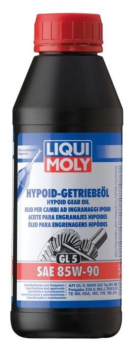 Liqui Moly 1404 Трансмиссионное масло Liqui Moly Hypoid 85W-90, 0,5л 1404: Отличная цена - Купить в Польше на 2407.PL!