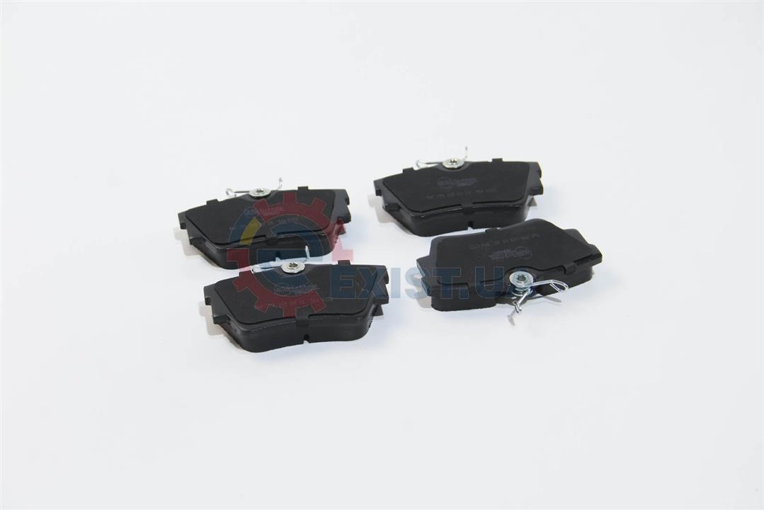 Autotechteile 504 0153 Rear disc brake pads, set 5040153: Buy near me in Poland at 2407.PL - Good price!