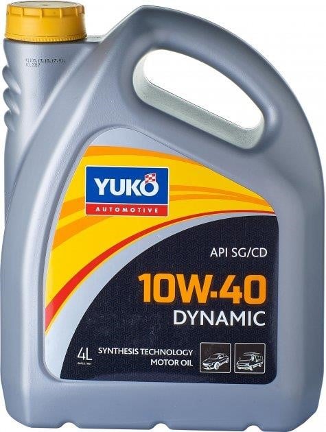 Yuko 4820070242072 Engine oil YUKO Dynamic 10W-40, 4L 4820070242072: Buy near me in Poland at 2407.PL - Good price!