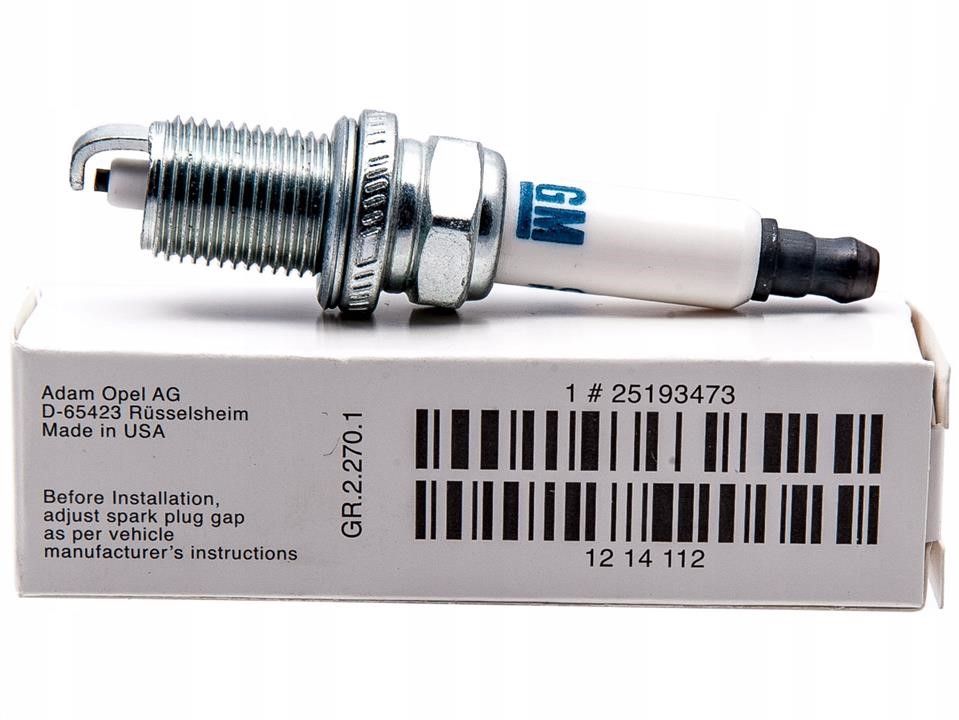 Opel 12 14 112 Spark plug 1214112: Buy near me in Poland at 2407.PL - Good price!