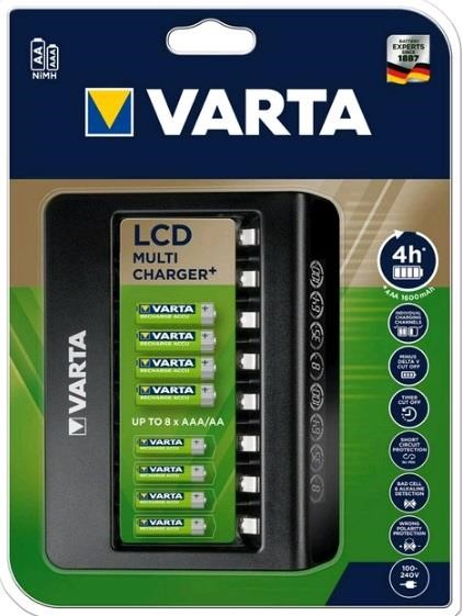 Varta 57681101401 Ładowarka LCD Multi Charger Plus 57681101401: Dobra cena w Polsce na 2407.PL - Kup Teraz!