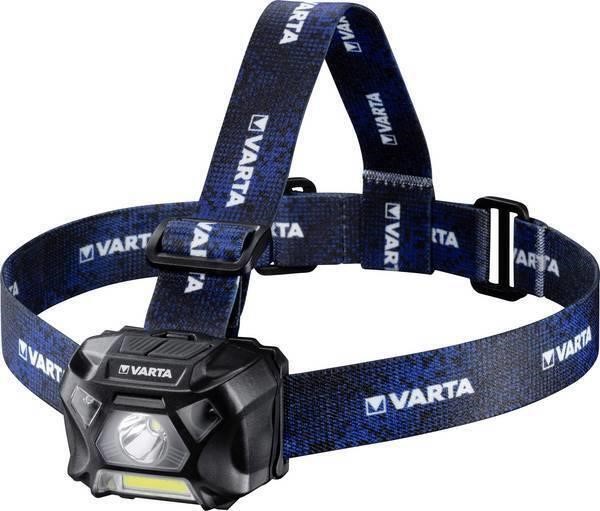 Varta Ліхтар Налобний інспекційний Work-Flex-Motion-Sensor H20, 3 Ватт, IP54, до 150 люмен, до 78 метрів – ціна