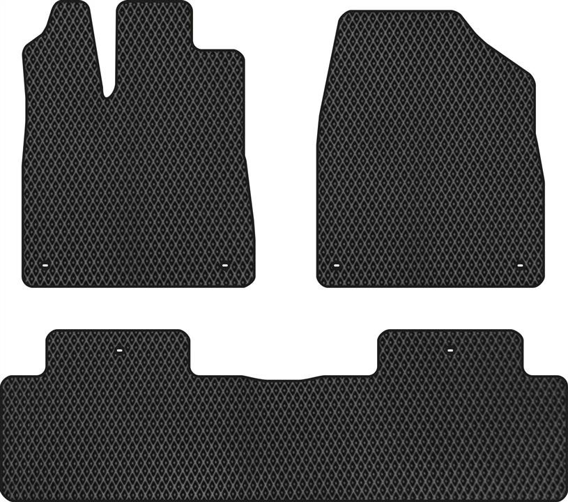 EVAtech AA22412ZV3TL6RBB Mats in the cabin EVAtech for Acura MDX (YD3) 2013-2016 3 generation SUV USA AA22412ZV3TL6RBB: Buy near me in Poland at 2407.PL - Good price!