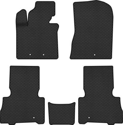 EVAtech KI32963C5CP5RBB Mats in the cabin EVAtech for Kia Sorento (XM) 7 seats Restyling 2012-2014 2 generation SUV EU KI32963C5CP5RBB: Buy near me in Poland at 2407.PL - Good price!