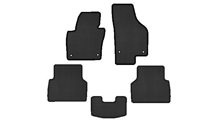 EVAtech VW32871CG5AV4RBB Mats in the cabin EVAtech for Volkswagen Tiguan (NF) AT (driver mat without tail) 2007-2018 1 generation SUV EU VW32871CG5AV4RBB: Buy near me in Poland at 2407.PL - Good price!