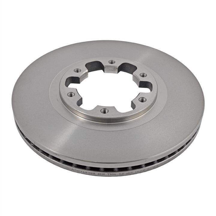 Nissan 40206-6W500 Front brake disc ventilated 402066W500: Buy near me at 2407.PL in Poland at an Affordable price!