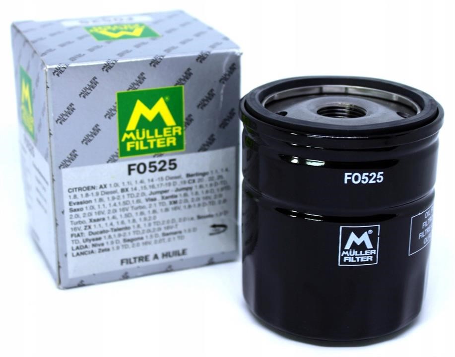 Muller filter FO525 Фільтр масляний FO525: Приваблива ціна - Купити у Польщі на 2407.PL!