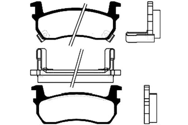 Kavo parts BP-6519 Scheibenbremsbeläge, Set BP6519: Kaufen Sie zu einem guten Preis in Polen bei 2407.PL!