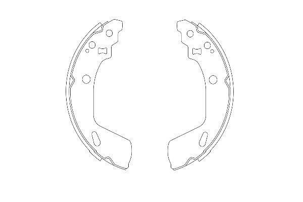 Kavo parts BS-8933 Szczęki hamulcowe, zestaw BS8933: Dobra cena w Polsce na 2407.PL - Kup Teraz!