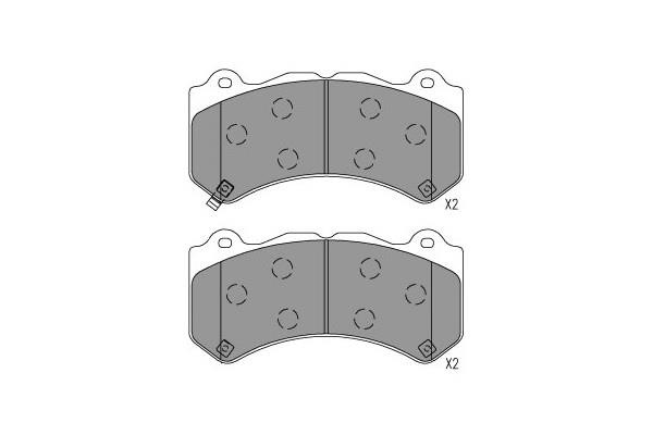 Kavo parts KBP-6627 Scheibenbremsbeläge, Set KBP6627: Kaufen Sie zu einem guten Preis in Polen bei 2407.PL!