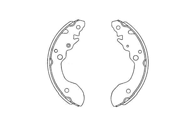 Kavo parts KBS-8912 Szczęki hamulcowe, zestaw KBS8912: Dobra cena w Polsce na 2407.PL - Kup Teraz!