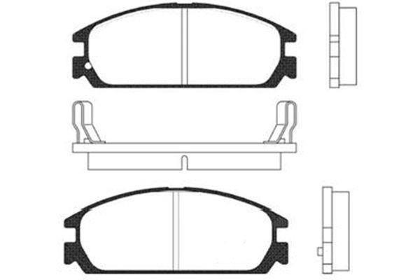 Kavo parts BP-2008 Гальмівні колодки, комплект BP2008: Приваблива ціна - Купити у Польщі на 2407.PL!