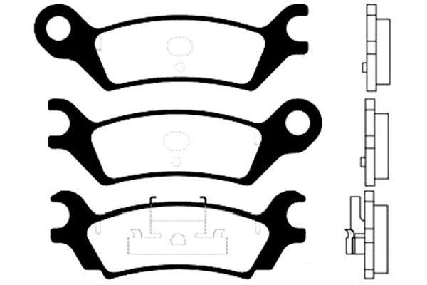 Kavo parts BP-4533 Klocki hamulcowe, zestaw BP4533: Dobra cena w Polsce na 2407.PL - Kup Teraz!